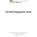 خرید و دانلود نسخه کامل کتاب The BIOS optimization guide v5.8