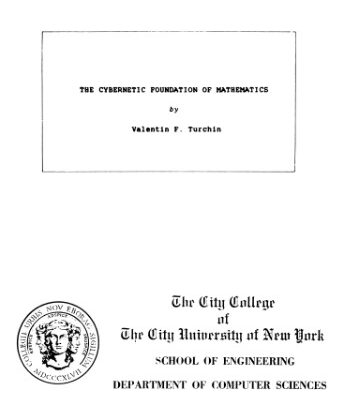 خرید و دانلود نسخه کامل کتاب The Cybernetic Foundation of Mathematics