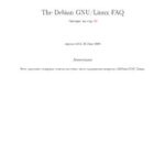 خرید و دانلود نسخه کامل کتاب The Debian GNU/Linux FAQ
