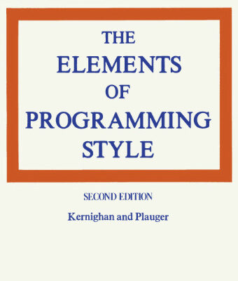 خرید و دانلود نسخه کامل کتاب The elements of programming style