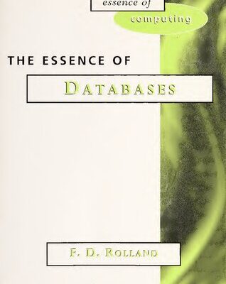 خرید و دانلود نسخه کامل کتاب The Essence of Databases