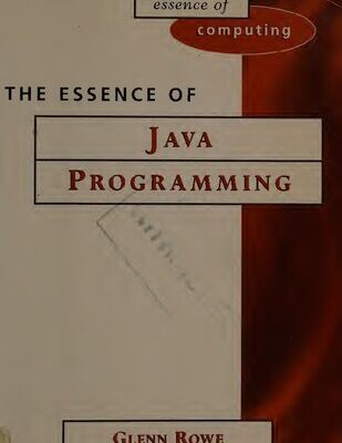 خرید و دانلود نسخه کامل کتاب The Essence of Java Programming