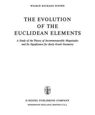 خرید و دانلود نسخه کامل کتاب The evolution of the euclidean elements