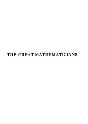 خرید و دانلود نسخه کامل کتاب The Great Mathematicians