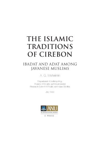 خرید و دانلود نسخه کامل کتاب The Islamic traditions of Cirebon : ibadat and adat among Javanese muslims_6878c345a1869.jpeg خرید و دانلود نسخه کامل کتاب The Islamic traditions of Cirebon : ibadat and adat among Javanese muslims