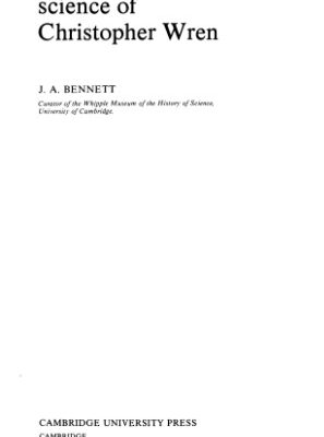 خرید و دانلود نسخه کامل کتاب The mathematical science of Christopher Wren