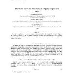 خرید و دانلود نسخه کامل کتاب The ‘miss rate’ for the analysis of gene expression data