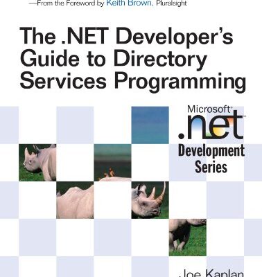 خرید و دانلود نسخه کامل کتاب The .NET Developer’s Guide to Directory Services Programming