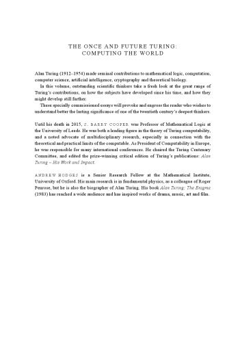 خرید و دانلود نسخه کامل کتاب The once and future turing computing the world_6865610dbe21b.jpeg خرید و دانلود نسخه کامل کتاب The once and future turing computing the world