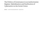خرید و دانلود نسخه کامل کتاب The Politics of Scientific Governance in an Authoritarian Regime: Purification and Hybridisation of Soviet Cybernetics