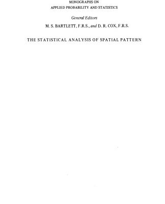 خرید و دانلود نسخه کامل کتاب The Statistical Analysis of Spatial Pattern