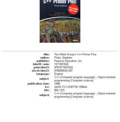 خرید و دانلود نسخه کامل کتاب The Waite Group’s C++ Primer Plus (The Waite Group)