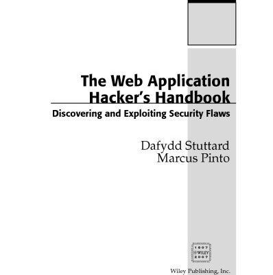 خرید و دانلود نسخه کامل کتاب The web application hacker’s handbook: discovering and exploiting security flaws