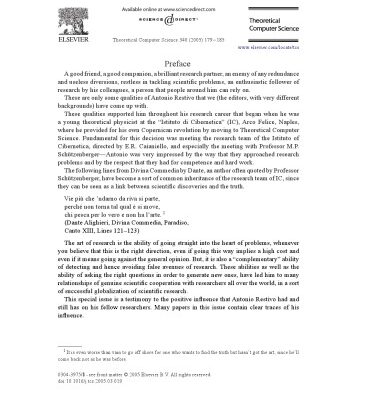 خرید و دانلود نسخه کامل کتاب Theoretical Computer Science, Volume 340, Issue 2, Pages 179-456 (27 June 2005), The Art of Theory
