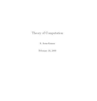 خرید و دانلود نسخه کامل کتاب Theory Of Computation