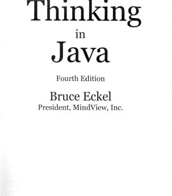 خرید و دانلود نسخه کامل کتاب Thinking in Java