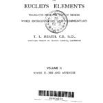 خرید و دانلود نسخه کامل کتاب Thirteen Books of Euclid’s Elements