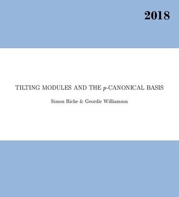 خرید و دانلود نسخه کامل کتاب Tilting Modules and the p-canonical Basis