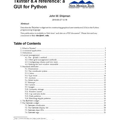 خرید و دانلود نسخه کامل کتاب Tkinter 8.4 reference : a GUI for Python
