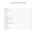 خرید و دانلود نسخه کامل کتاب Top 100 WordPress Plugins