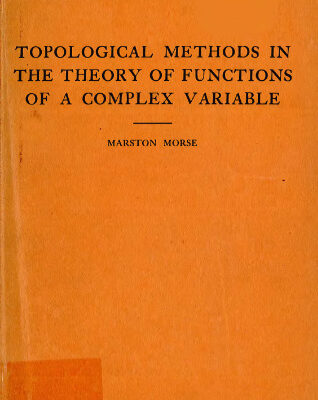خرید و دانلود نسخه کامل کتاب Topological methods in the theory of functions of a complex variable.