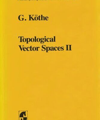 خرید و دانلود نسخه کامل کتاب Topological Vector Spaces II