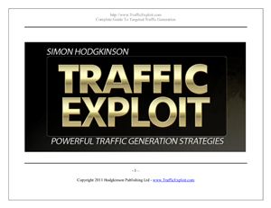 خرید و دانلود نسخه کامل کتاب Traffic exploit. Powerful traffic generation strategies