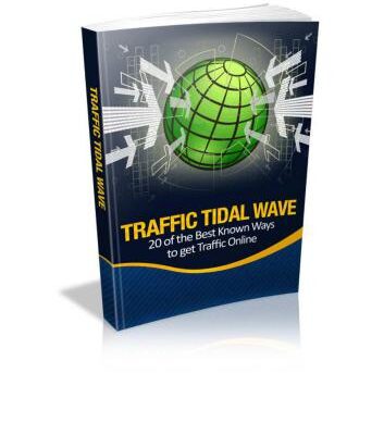 خرید و دانلود نسخه کامل کتاب Traffic Tidal Wave. 20 of the best known ways to get traffic online