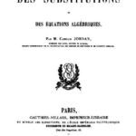 خرید و دانلود نسخه کامل کتاب Traite des substitutions et des equations algebriques