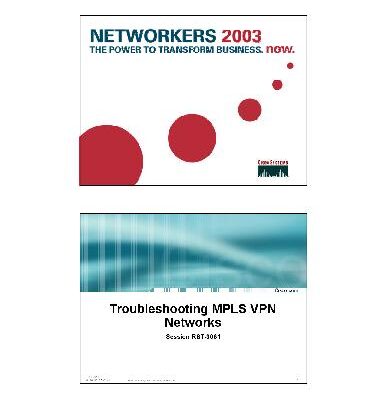 خرید و دانلود نسخه کامل کتاب Troubleshooting MPLS VPN Networks (Cisco