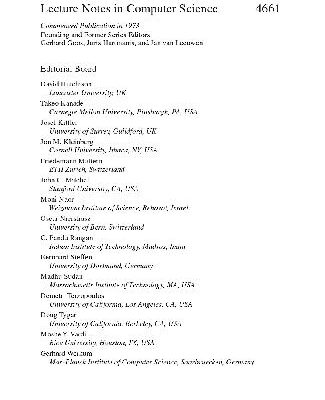 خرید و دانلود نسخه کامل کتاب Trustworthy Global Computing: Second Symposium, TGC 2006, Lucca, Italy, November 7-9, 2006, Revised Selected Papers