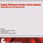 خرید و دانلود نسخه کامل کتاب Tuning Third Party Vendor Oracle Systems