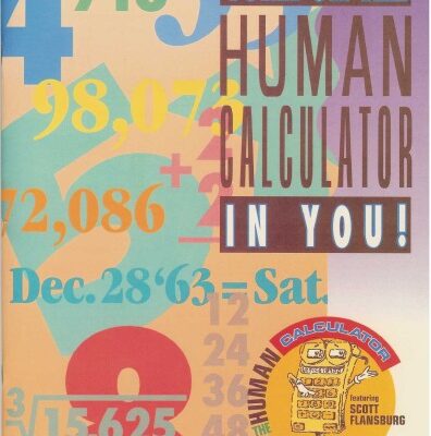 خرید و دانلود نسخه کامل کتاب Turn On The Human Calculator In You!