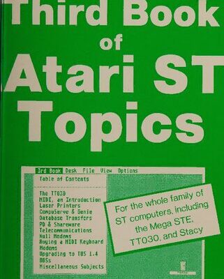 خرید و دانلود نسخه کامل کتاب Turner’s Third Book of Atari ST Topics