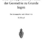 خرید و دانلود نسخه کامل کتاب UBER DIE HYPOTHESEN, WELCHE DER GEOMETRIE ZU GRUNDE LIEGEN.
