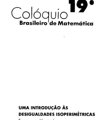 خرید و دانلود نسخه کامل کتاب Uma Introdução às desigualdades Isoperimétricas