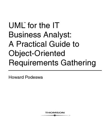 خرید و دانلود نسخه کامل کتاب UML for the IT business analyst : a practical guide to object-oriented requirements gathering