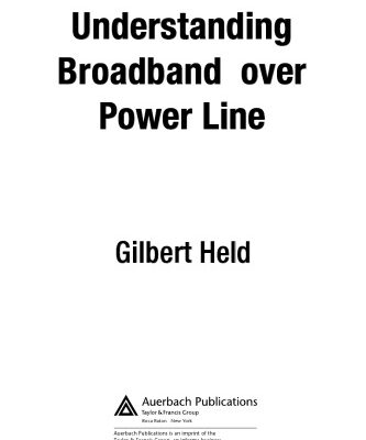 خرید و دانلود نسخه کامل کتاب Understanding Broadband over Power Line