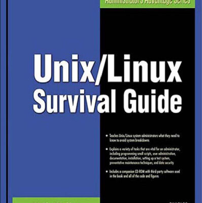 خرید و دانلود نسخه کامل کتاب Unix/Linux survival guide