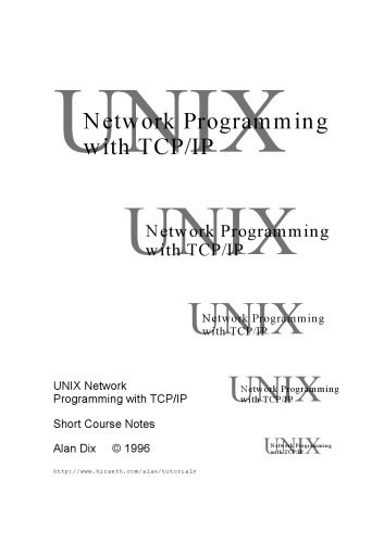 خرید و دانلود نسخه کامل کتاب UNIX Network Programming with TCP/IP: Short Course Notes_686c16f9a1160.jpeg خرید و دانلود نسخه کامل کتاب UNIX Network Programming with TCP/IP: Short Course Notes