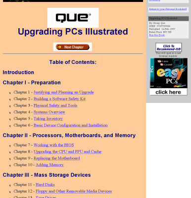خرید و دانلود نسخه کامل کتاب Upgrading PCs Illustrated
