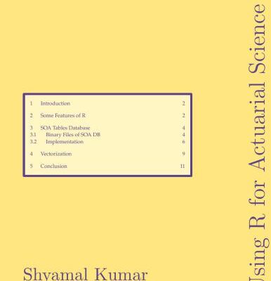 خرید و دانلود نسخه کامل کتاب Using R for Actuarial Science