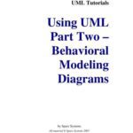 خرید و دانلود نسخه کامل کتاب Using UML. Part Two. Behavioral Modeling Diagrams UML 2