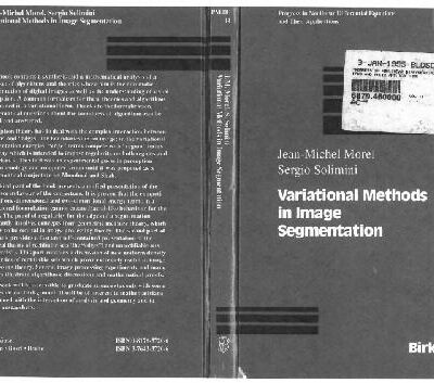 خرید و دانلود نسخه کامل کتاب Variational methods in image segmentation: with seven image processing experiments