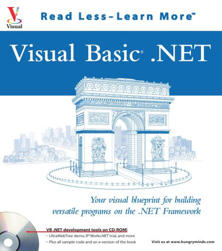 خرید و دانلود نسخه کامل کتاب VB.NET: Your Visual Blueprint for Building Versatile Programs on the .NET Framework_68795441280cc.jpeg خرید و دانلود نسخه کامل کتاب VB.NET: Your Visual Blueprint for Building Versatile Programs on the .NET Framework
