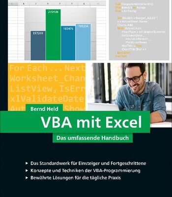 خرید و دانلود نسخه کامل کتاب VBA mit Excel: Das umfassende Handbuch