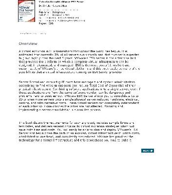 خرید و دانلود نسخه کامل کتاب Virtualization with VMware ESX Server