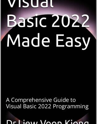 خرید و دانلود نسخه کامل کتاب Visual Basic 2022 Made Easy: A Comprehensive Guide to Visual Basic 2022 Programming