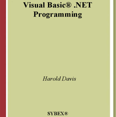 خرید و دانلود نسخه کامل کتاب Visual Basic .NET Programming