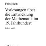 خرید و دانلود نسخه کامل کتاب Vorlesungen über die Entwicklung der Mathematik im 19. Jahrhundert